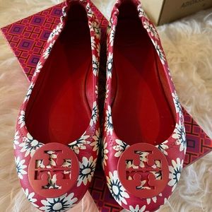 Tory Burch Minnie Travel Ballet sz Women 7.5